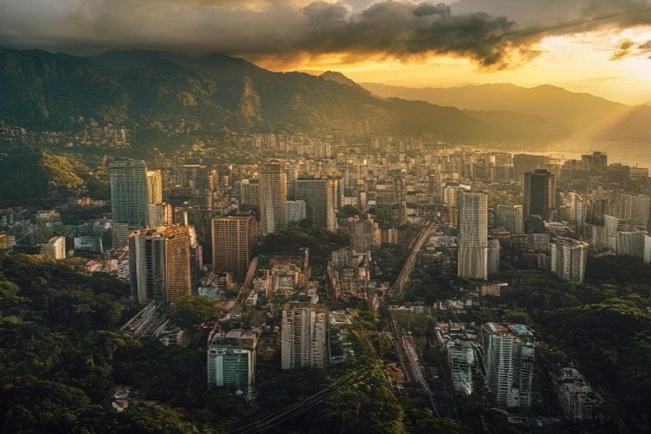 Medellín Colombia skyline