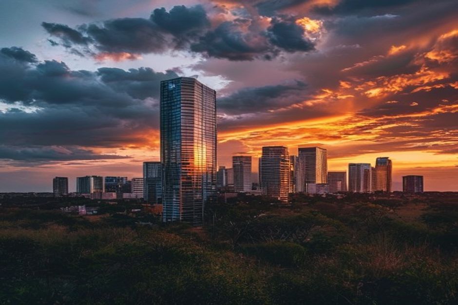 Nairobi Kenya skyline